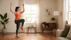 10 simple exercises instead of walking: a ready-made workout for beginners