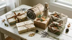 Inspiration on how to wrap gifts in an unconventional and interesting way